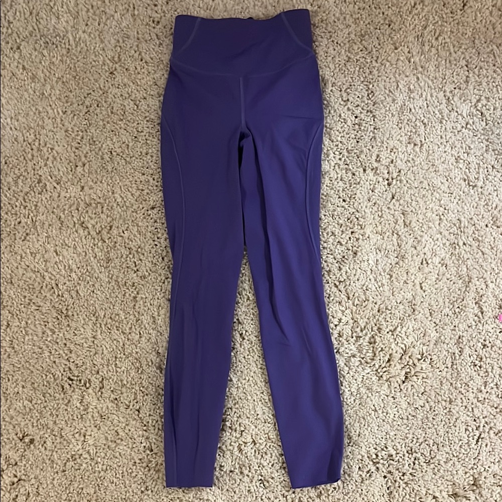 LULULEMON Size 0 Purple High-Waisted Leggings